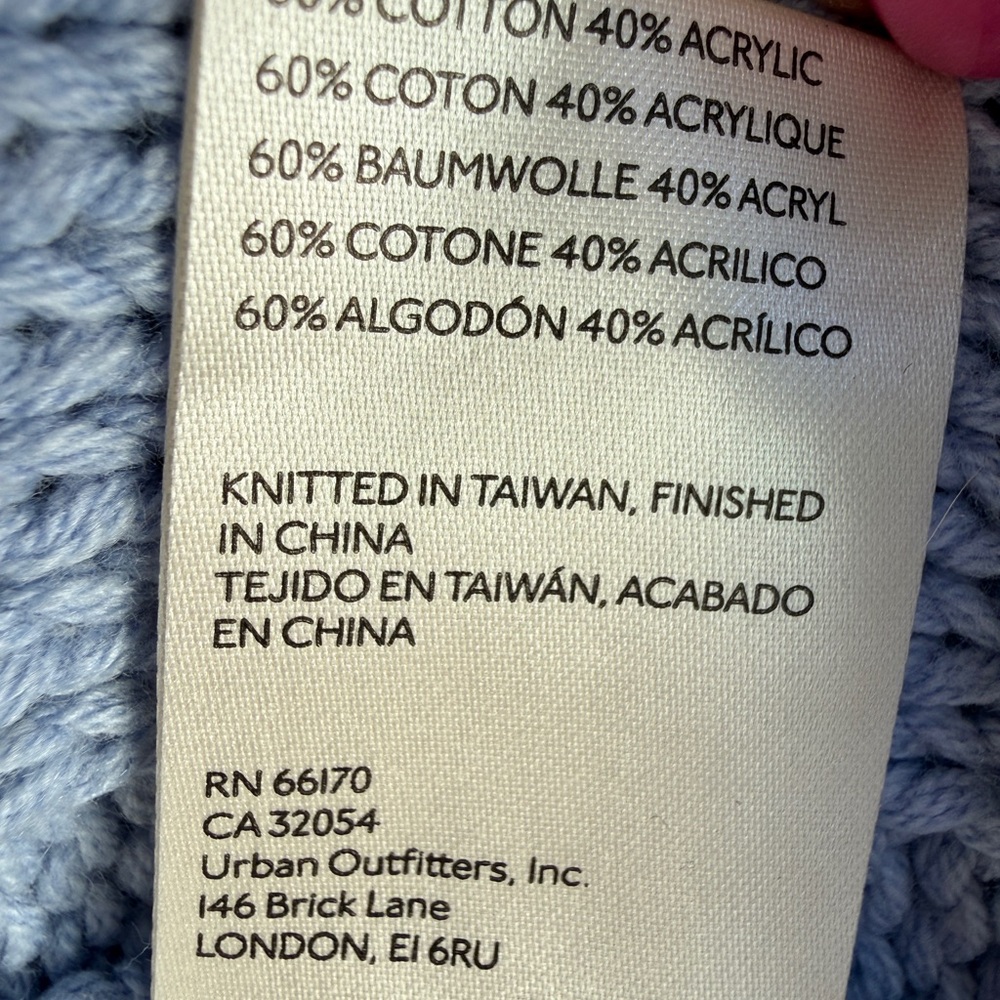 NWT Free People Bell Song Texture-Knit Sweater Size Medium - Picture 8 of 8